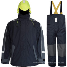 Sailing Jacket & Bib Pants Waterproof Breathable Coast Jacket Rain Suit Fishing for Men Women